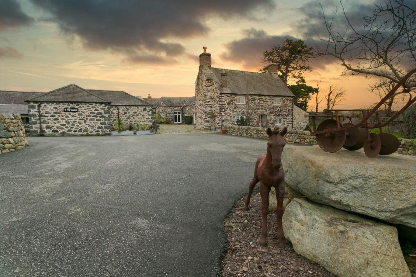 Tal Y Bont Uchaf Villa Bangor  Exterior foto